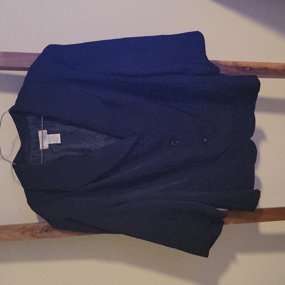 T. MILANO Stretch Woven Blazer - Size 16W